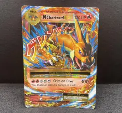M Charizard EX 13/108 - Pokemon TCG XY Evolutions- Holo - Damaged - Image 1