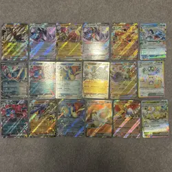 ⭐ Pokemon S&V Ex Joblot/Bundle - all NM / Mint, Rainbows, textures + bonus 🌪 - Image 1