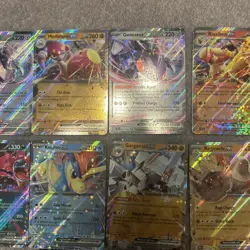 ⭐ Pokemon S&V Ex Joblot/Bundle - all NM / Mint, Rainbows, textures + bonus 🌪 - Image 3