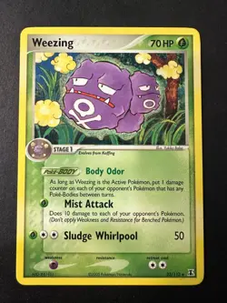 Pokemon - Weezing 33/113 Rare - EX Delta Species NM- - Image 1