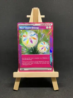 Pokemon Neo Upper Energy Ace Spec Trainer NM 162/162 SV05: Temporal Forces - Image 1
