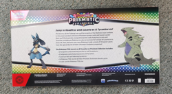 Pokemon Prismatic Evolution Lucario & Tyranitar EX Premium Collection New In Box - Image 2