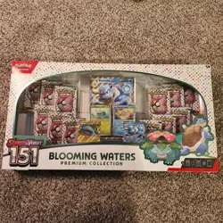 Pokemon Scarlet & Violet 151 Blooming Waters Premium Collection Sealed Dents - Image 1