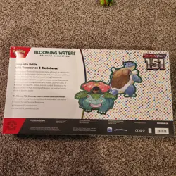 Pokemon Scarlet & Violet 151 Blooming Waters Premium Collection Sealed Dents - Image 2