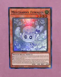 Yu-Gi-Oh! Mulcharmy Fuwalos RA04-EN050 Super Rare 1st Edition NM-MT - Image 1