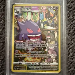Pokemon TCG Gengar TG06/TG30 Lost Origin Trainer Gallery Card PSA 9 - Image 2