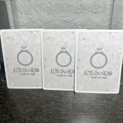 the quintessential quintuplets card game Bridal Bundle (Nino,Yotsuba,Miku) - Image 3