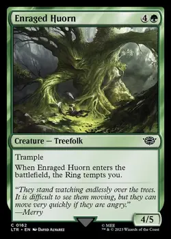 (4x FOIL) ENRAGED HUORN - The Lord of the Rings - MTG Magic the Gathering Card - Image 1