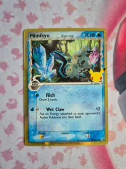 Pokemon Mimikyu SWSH136 Celebrations Promo Card Standard Size, Near Mint - Image 2