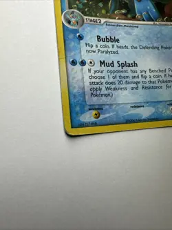 Swampert 5/17 Holo Rare Pop Series 1 Pokemon Card TCG - Image 3