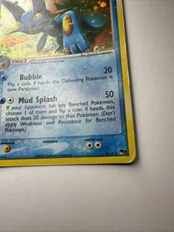 Swampert 5/17 Holo Rare Pop Series 1 Pokemon Card TCG - Image 4