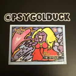 Pokemon Safari Pokemon Card TCG Peru Set Jynx - Image 1