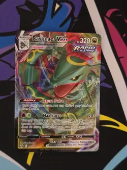 Pokemon TCG Rayquaza VMAX Crown Zenith Ultra Rare Card 102/159 - Image 1