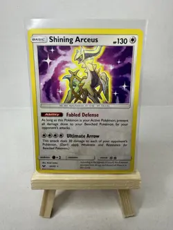 SHINING ARCEUS 57/73 Shining Legends Pokemon Card Holo - Image 1