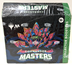 Magic the Gathering: MTG: Commander Masters (CMM) Collector Booster Box *Sealed* - Image 1