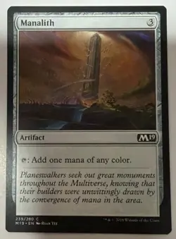 MTG - M19 - Manalith (239/280) - Image 1