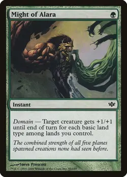Might of Alara 1x MtG Conflux SP/NM - Image 1