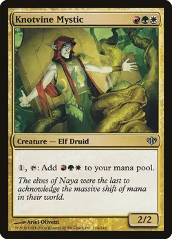 Knotvine Mystic 1x MtG Conflux SP/NM - Image 1