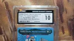 MTG Sandy Cheeks, Martial Astronaut #1930🌈Foil Spongebob Secret Lair CGC 10 - Image 2
