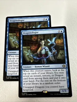 X2 Dragonologist #42 Regular Rare Tarkir: Dragonstorm NM/MINT MTG - Image 1