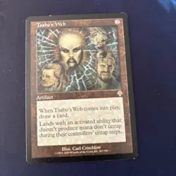 MTG x1 Tsabo's Web (#317) Rare non-Foil Invasion (LP) - Image 1