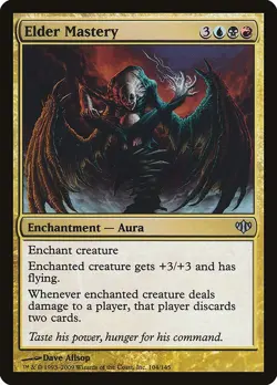 Elder Mastery 1x MtG Conflux SP/NM - Image 1
