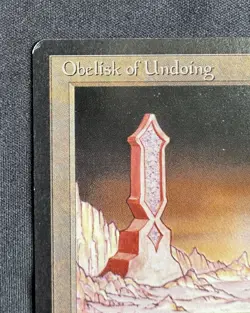 Obelisk of Undoing MTG Magic The Gathering Antiquities - Image 2