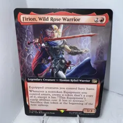 1x - Firion, Wild Rose Warrior - (extended art) - Final Fantasy FIN - NM MTG - Image 1