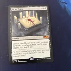 MTG Grim Tutor 103 Regular Mythic Core Set 2021 M21 - Image 1