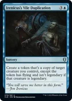 MTG English Irenicus's Vile Duplication NM Normal - Image 1