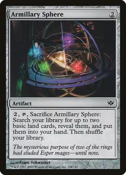 Armillary Sphere 1x MtG Conflux SP/NM - Image 1