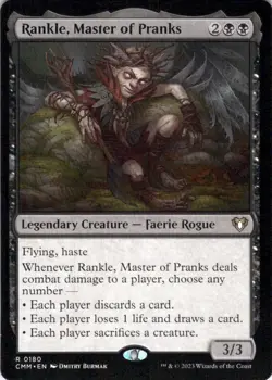 MTG Rankle, Master of Pranks (180) | NM | Commander Masters {CMM} pack fresh - Image 1