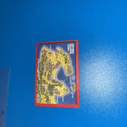 Pokemon Carddass Card Blastoise Town Map No.156 Bandai Pocket Monsters Rare - Image 3