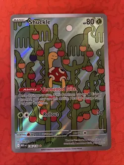 Shuckle 136/132 - Pokemon Mega Evolution Illustration Rare Holo NM/M - Image 1