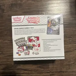 Pokemon Scarlet and Violet White Flare Elite Trainer Box ETB Sealed - Image 2