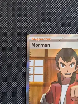 Norman 237/182 (Full Art Trainer) Paradox Rift Near Mint Pokemon TCG - Image 4