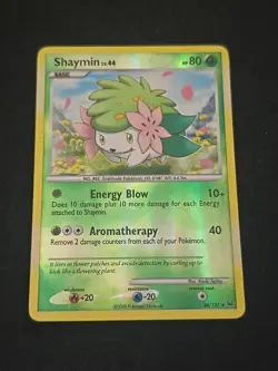 Shaymin 38/127 Platinum Reverse Holo Rare Pokemon TCG Light Played - Image 1