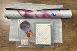 Pokemon 151 UPC Play Mat ,deck Box ,coin and extras! Brand New! All shown in pic - Image 1