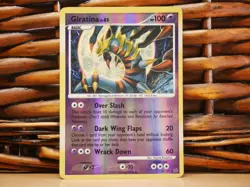 Pokemon GIRATINA 10/127 REVERSE HOLO RARE | MP Moderate Play | Platinum | 2009 - Image 1