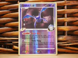 Pokemon CROBAT 47/127 REVERSE HOLO | HP Heavy Play | Platinum | 2009 - Image 1