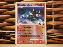 Pokemon HOUNDOOM 50/127 REVERSE HOLO | MP Moderate Play | Platinum | 2009 - Image 1