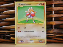 Pokemon HITMONCHAN 129/127 HOLO SECRET RARE | NM Near Mint | Platinum | 2009 - Image 1