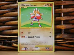 Pokemon HITMONCHAN 129/127 HOLO SECRET RARE | NM Near Mint | Platinum | 2009 - Image 2