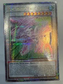YUGIOH- Accel Synchro Stardust Dragon - MP24-EN030 - Quarter Century Secret Rare - Image 1