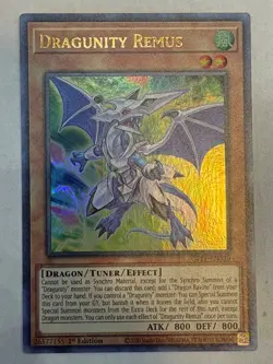 YUGIOH- Dragunity Remus - GFTP-EN038 - Ultra Rare - 1st Edition - Image 1