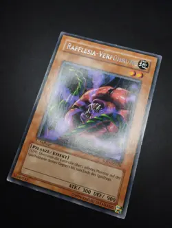 YUGIOH 2004 | RAFFLESIA SEDUCTION | SOD-DE020 | 1ST | GERMAN | EX-VG | RARE - Image 3