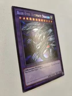 Blue-Eyes Ultimate Dragon LCKC-EN057 Secret Rare Yugioh Holo Foil Bleed Mint - Image 2