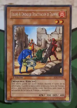 X 1 A-Team: Trap Disposal Unit RDS-EN033 Rare TCG LP Yugioh - Image 1