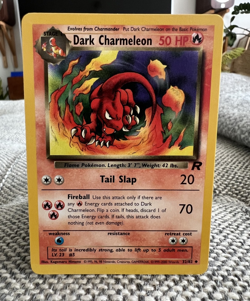 Dark Chameleon Team Rocket 32/82 Uncommon Non Holo Near Mint Pokemon Card 2000 - Image 1