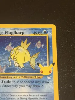 Shining Magikarp 66/64 Celebrations Classic Collection Holo Pokemon TCG Card NM - Image 3